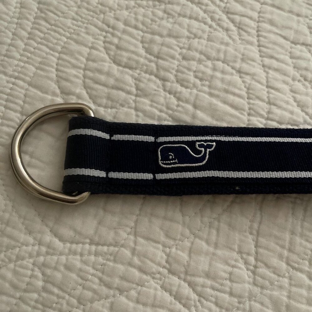 Vineyard Vines D-Ring Canvas Belt